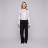 Maje Women's Black Slim Fit High Rise Jeans Size 36 FR 8 UK 4 US MFPJE00350