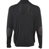 Hackett London Men's Grey Wool Blend Quarter Zip Sweater Size 2XL HM702848