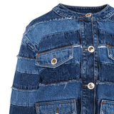 Sandro Women's Blue Oversized Denim Jacket Size 34 FR 6 UK 2 US SFPBL00587