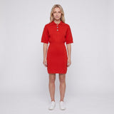 Sandro Women's Red Knit Cashmere Blend Dress Size 34 FR 6 UK 2 US SFPRO02588