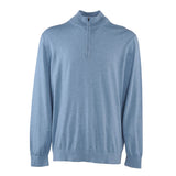 Hackett London Men's Blue High Neck Cotton & Cashmere Sweater Size XXXL HM702785