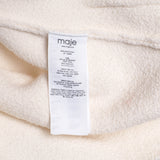 Maje Women's White With Chain Cardigan Size 36 FR 8 UK 4 US MFPCA00174
