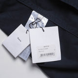 Sandro Men's Navy Removable Hood 100% Cotton Jacket Size S M9757S