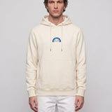 Sandro Paris x Wrangler Men's Yellow Embroidered Hoodie Size XS SHPSW00590