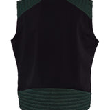 Hackett London x Aston Martin Men's Green Logo Moto Racer Gilet Size L HM402789