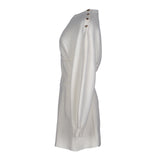 Maje Women's Ecru Wool Dress Size 38 FR 10 UK 6 US MFPRO03057