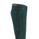 Hackett London Men's Dark Green Moleskin Tapered Trousers Size 30 R HM212563