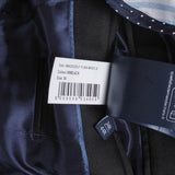Hackett London Men's Black 100% Virgin Wool Suit Size 34 R HM422832