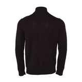 Hackett London Men's Brown Zip 100% Wool Sweater Size M HM702877