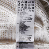 Sandro Women's White Knit Fringe Midi Dress Size 36 FR 8 UK 4 US SFPRO03693
