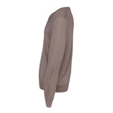 Hackett London Men's Brown Knit V-Neck Wool & Silk Sweater Size L HM702835