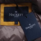 Hackett London Men's Yellow Hooded Thermal Insulation Tech Parka Size L HM402691
