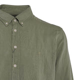 Hackett London Men's Green Slim Fit Shirt Size 2XL HM309530