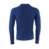 Hackett London Men's Blue Knit 100% Cotton Textured Sweater Size XS HM702801
