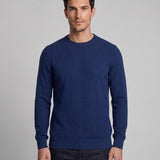 Hackett London Men's Blue Knit 100% Cotton Textured Sweater Size XS HM702801