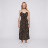 Sandro Paris Women's Black Floral Sleeveless Viscose Dress Size 36 S SFPRO01744