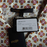 Maje Women's Multicolor Shirt And Trousers Set Size 40 FR 12 UK 8 US MFPCM00328