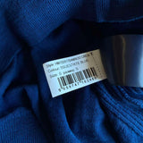 Hackett London Men's Blue Knit 100% Bamboo Sweater Size S HM702814