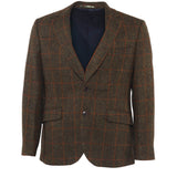 Hackett London Men's Green Tweed 100% Wool Jacket Size 40 S HM443011