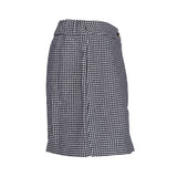 Maje Women's Black Houndstooth Wool Blend Skort Size 34 FR 6 UK 2 US MFPSH00423