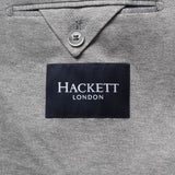 Hackett London Men's Grey Knit 100% Cotton Jacket Size 42 R HM442323