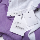 Sandro Paris Women's Purple Knit 100% Wool Sweater Size 38 FR 10 UK 6 US S2698H