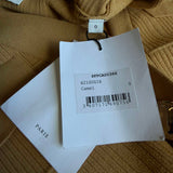 Sandro Damen-Strick Strickjacke e in Camel mit Knöpfen, Größe 34 FR, 6 UK, 2 US, SFPCA00366