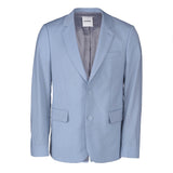 Sandro Men's Blue 100% Virgin Wool Suit Jacket Size 48 FR 38 UK SHPVE00768