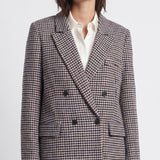 Maje Mehrfarbige Damenjacke aus Wollmischung, Größe 40, FR 12, UK 8, US MFPVE00422