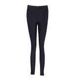 Sandro Paris Women's Navy Blue Stretch Leggings Style Trousers Size 36 S P11519H