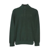 Hackett London Men's Green High Neck Half Zip Cotton Sweater Size XXXL HM702789