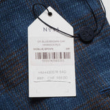Hackett London Men's Blue Silk Blend Suit Jacket Size 44 R HM443057