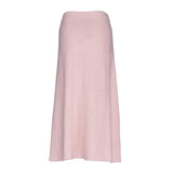 Maje Women's Pink Knit Wool Blend Midi Skirt Size 38 FR 10 UK 6 US MFPJU00888
