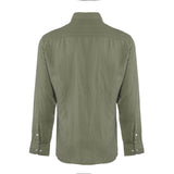 Hackett London Men's Green Slim Fit Linen Blend Shirt Size XL HM309530