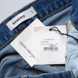 Sandro Paris Men's Blue Mid Waist Slim Fit Skinny Jeans Size 29 SHPJE00120