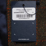 Hackett London Men's Green Tweed 100% Wool Jacket Size 40 S HM443011
