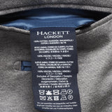 Hackett London Men's Grey Knit 100% Cotton Jacket Size 42 R HM442323