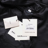 Sandro Paris Men's Black Wool & Mohair Suit Jacket Size 52 FR 42 UK SHPVE00826
