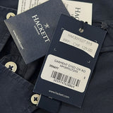 Hackett London Top Shirt Logo Button Up Blue Size S HM309527
