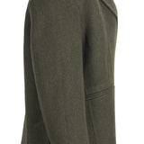 Sandro Women's Khaki Wool Blend Oversized Coat Size 38 FR 10 UK 6 US SFPOU00495