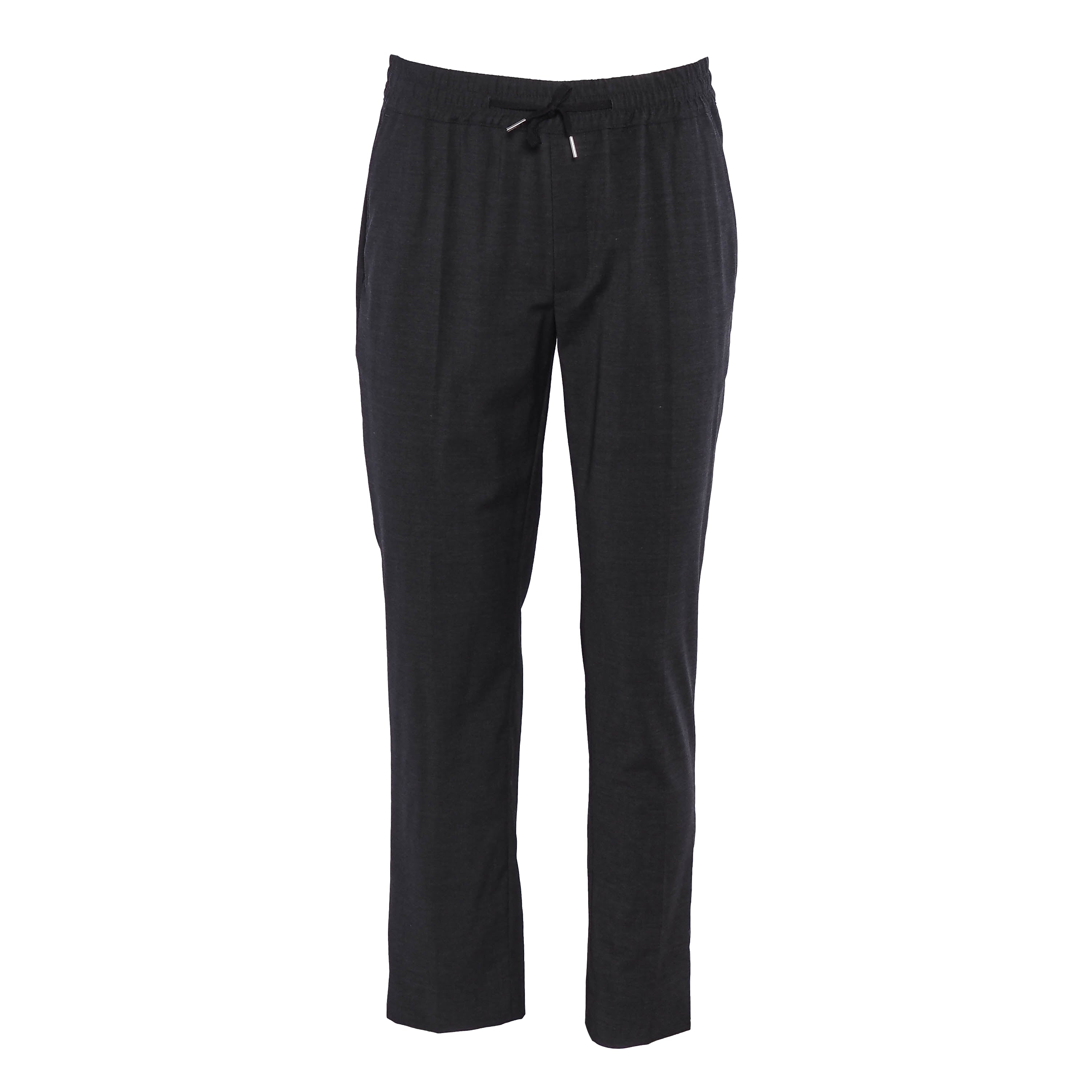 Sandro Men's Grey Wool Blend Straight Leg Trousers Size 38 FR 30 US SHPPA01144