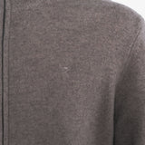 Hackett London Men's Brown Full Zip 100% Wool Sweater Size 3XL HM702830