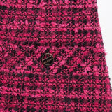 Sandro Women's Pink Wool Blend Tweed Skirt Size 38 FR 10 UK 6 US SFPJU00742