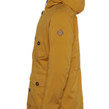 Hackett London Men's Yellow Hooded Thermal Insulation Tech Parka Size L HM402691