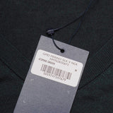Hackett London Men's Dark Green Knit V-Neck Wool & Silk Sweater Size M HM702835
