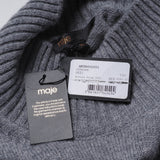 Maje Women's Grey Knit Cashmere Midi Dress Size 40 FR 12 UK 8 US MFPRO02651