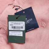 Hackett London Men's Pink Cotton & Linen Shirt Size XL HM309530