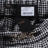 Maje Women's Black Houndstooth Wool Blend Skort Size 34 FR 6 UK 2 US MFPSH00423