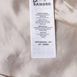 Sandro Paris Women's Multicolour Tweed Denim Jacket Size 34 XS 8 SFPVE00633