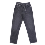 Maje Women's Black Rhinestones Belted Mom Jeans Size 34 FR 6 UK 2 US MFPJE00197